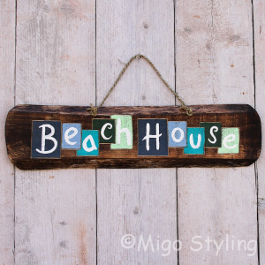 Beachhouse bord