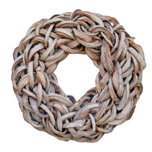Coco slice Krans white wash
