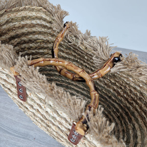 Draagtas Bamboe handvat