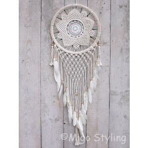 Dromenvanger macrame Bloem