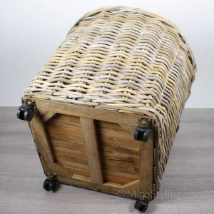 Kaminkorb rund/eckig XL
