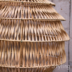 Hanglamp Bali naturel middel