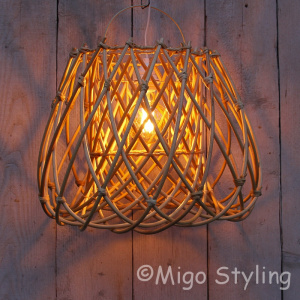 Hanglamp rotan naturel