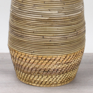 Hoher Pflanzkorb Lombok Rattan