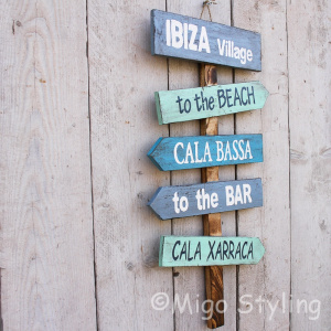 Ibiza / Cala Bassa bord