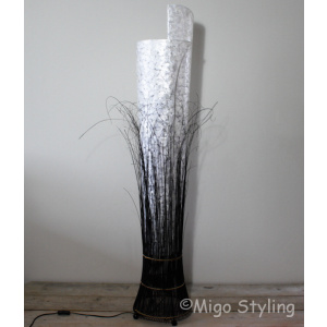 Vloerlamp Parelmoer schelpen 30 cm