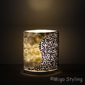 Tischlampe Muscheln Design Medium