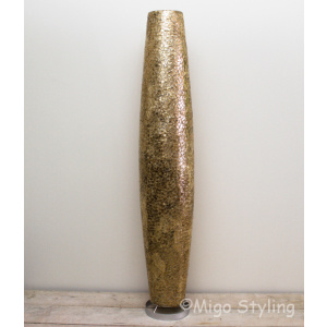 Vloerlamp Cone schelpen copper
