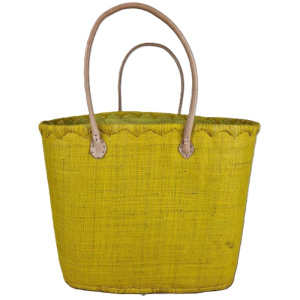Jute strandtas Geel 
