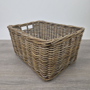 Schrankkorb Rechteck Rattan 43x33 cm