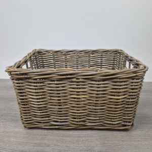 Schrankkorb Rechteck Rattan 43x33 cm