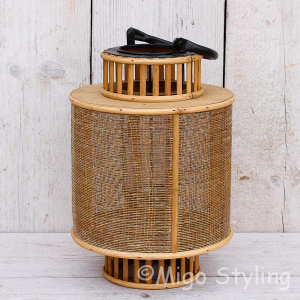 Lantaarn waxine Jute