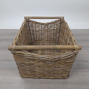 Mand met houten handgreep 50 cm