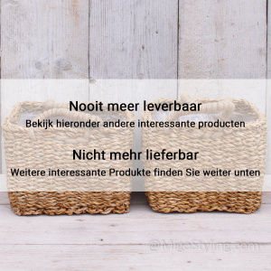 Set vensterbank /opbergmand zeegras