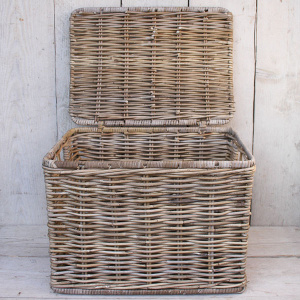 Opbergmand met deksel 47 cm