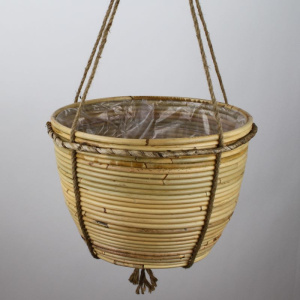 Rotan Hangmand streep Naturel L