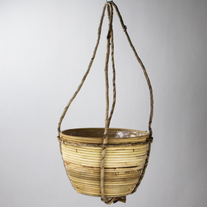 Rotan Hangmand streep Naturel M