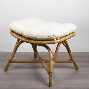 Rattan Fußschemel Hocker