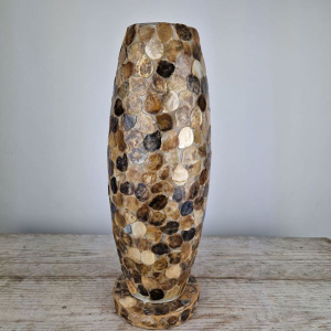 Tafellamp schelp Gold gevlokt Cone