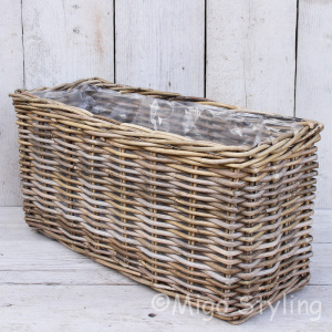 Vensterbankmand rotan 60 cm