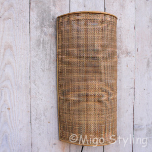 Wandleuchte aus Gurtband 60 cm