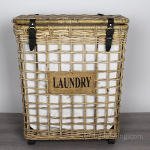 Wäschekorb 'Laundry' auf Rädern