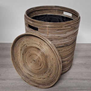 Wasmand Stripe rotan