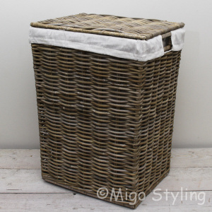 Wasmand opbergmand met binnenzak H66