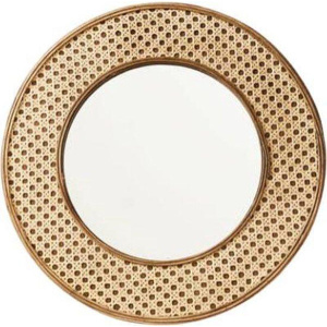 Webbing spiegel rond