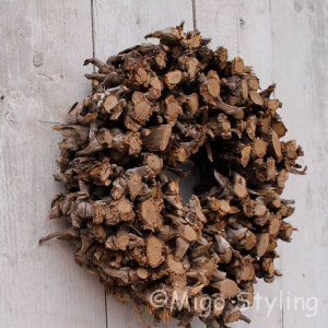 Wortelkrans Grof naturel 30 cm