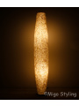 Vloerlamp Troca schelpen design 150 cm zandkleur 