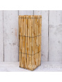 Bambuslampe quadratisch H 62cm