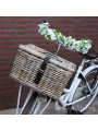 Fahrradkorb/'Bakfiets'-Korb mittel mit Deckel Grau 
