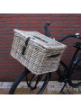 Fahrradkorb / 'Bakfiets'-Korb groß mit Deckel Grau 