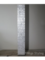 Vloerlamp Parelmoer schelpen vierkantjes 170 cm 