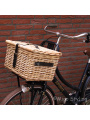 Fahrradkorb/'Bakfiets'-Korb mittel mit Deckel Natur 
