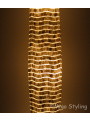 Vloerlamp Cone schelpen wit 200 cm 