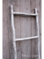 Decoratieve houten ladder 