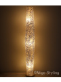 Vloerlamp Cone schelpen copper gevlokt 200 cm