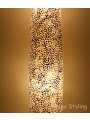 Vloerlamp Cone schelpen copper gevlokt 200 cm 