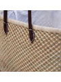 Strandtas shopper naturel van zeegras