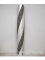 Vloerlamp Cone spiraal design wit antraciet 200 cm 