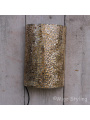 Wandlamp schelp copper 