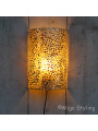 Wandlamp schelp copper 