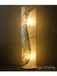 Vloerlamp Schelpen design zandkleur