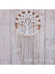 Dromenvanger Tree of life macrame Dia 42