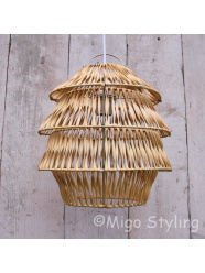 Hanglamp Bali naturel klein