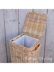 Memoriseren viool verdediging Rieten of rotan wasmand? Bestel online - MigoStyling