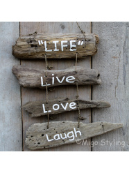 Driftwood Life live love laugh