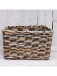 Schrankkorb Rechteck Rattan 43x33 cm